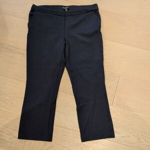 Sophie Grace Stylish Navy Cropped Pants